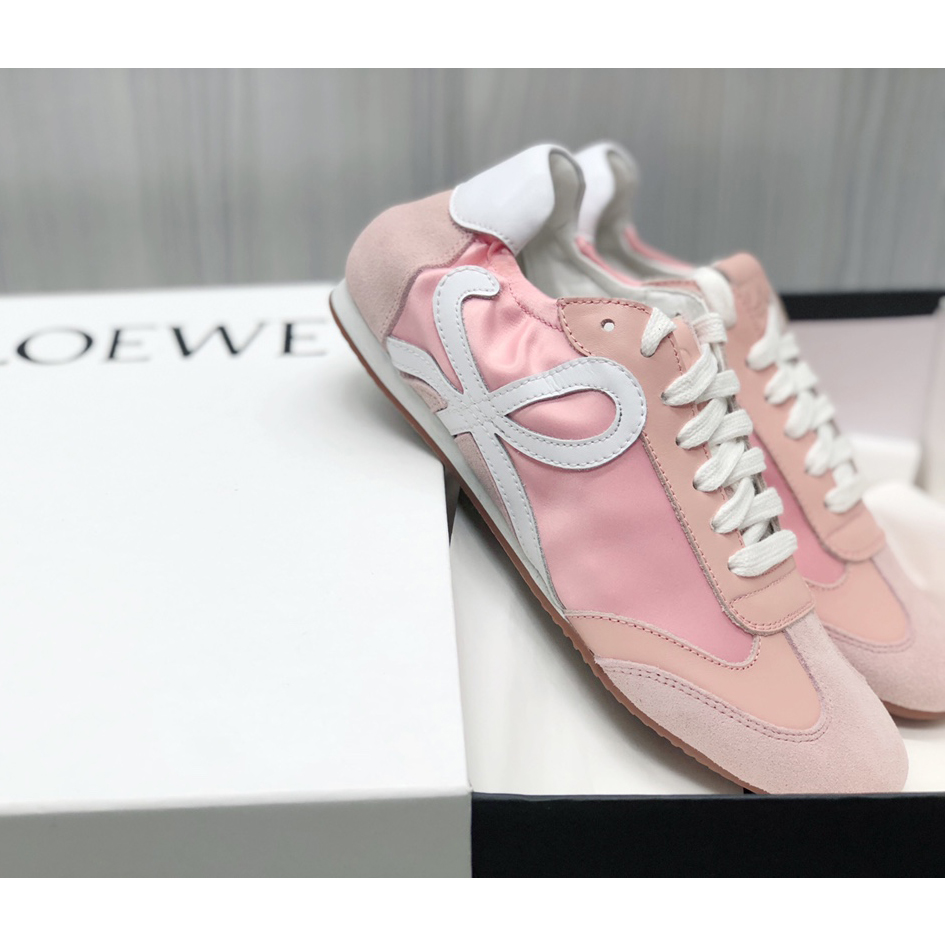 Loewe Ballet Runner In Nylon And Calfskin - PerfectKickZ