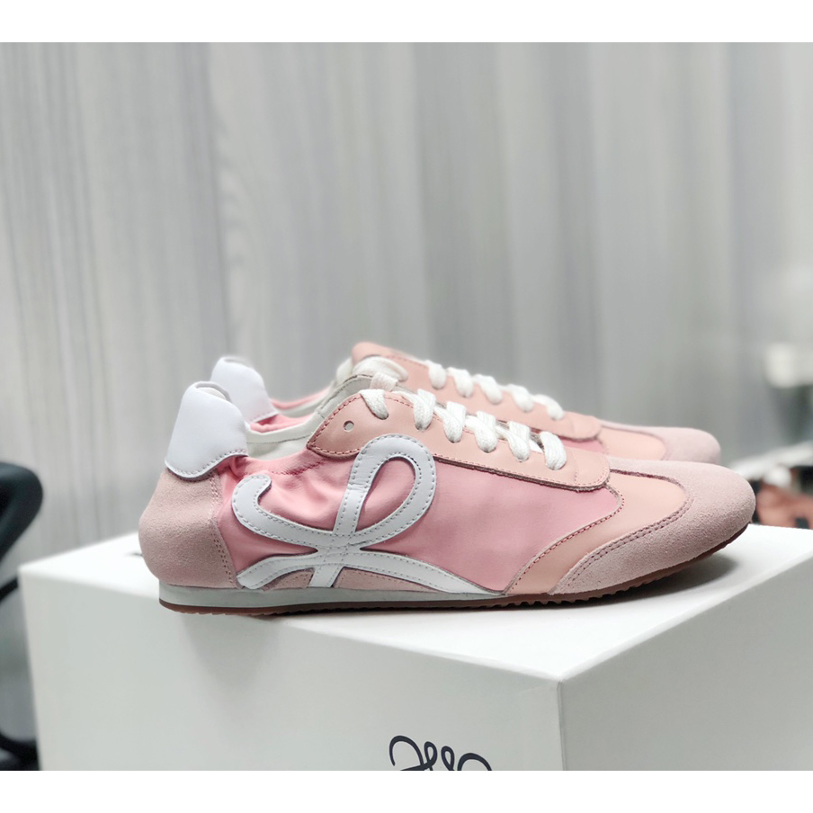 Loewe Ballet Runner In Nylon And Calfskin - PerfectKickZ