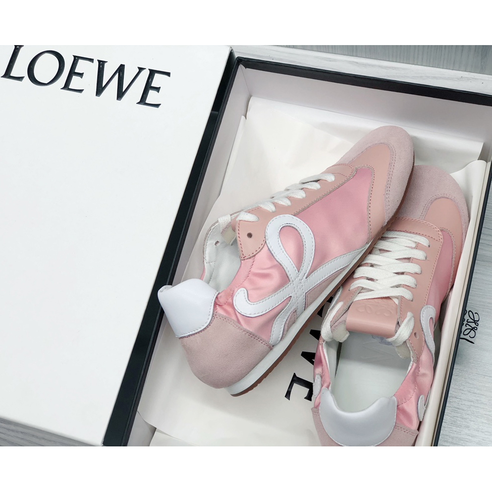 Loewe Ballet Runner In Nylon And Calfskin - PerfectKickZ
