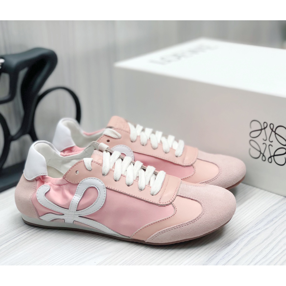 Loewe Ballet Runner In Nylon And Calfskin - PerfectKickZ