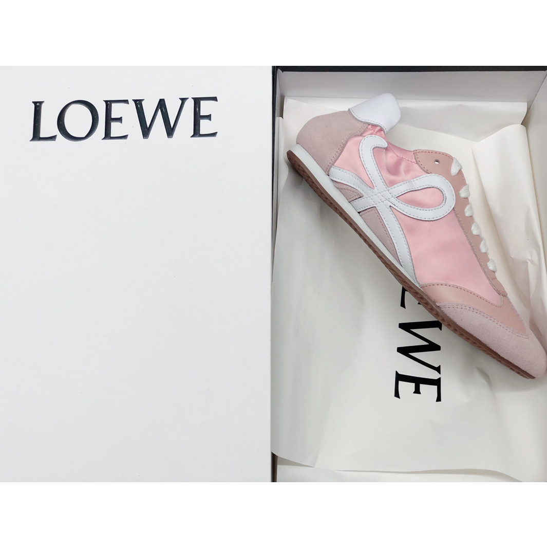 Loewe Ballet Runner In Nylon And Calfskin - PerfectKickZ
