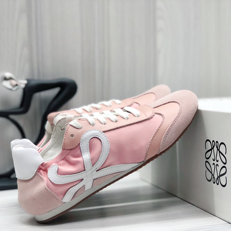 Loewe Ballet Runner In Nylon And Calfskin - PerfectKickZ