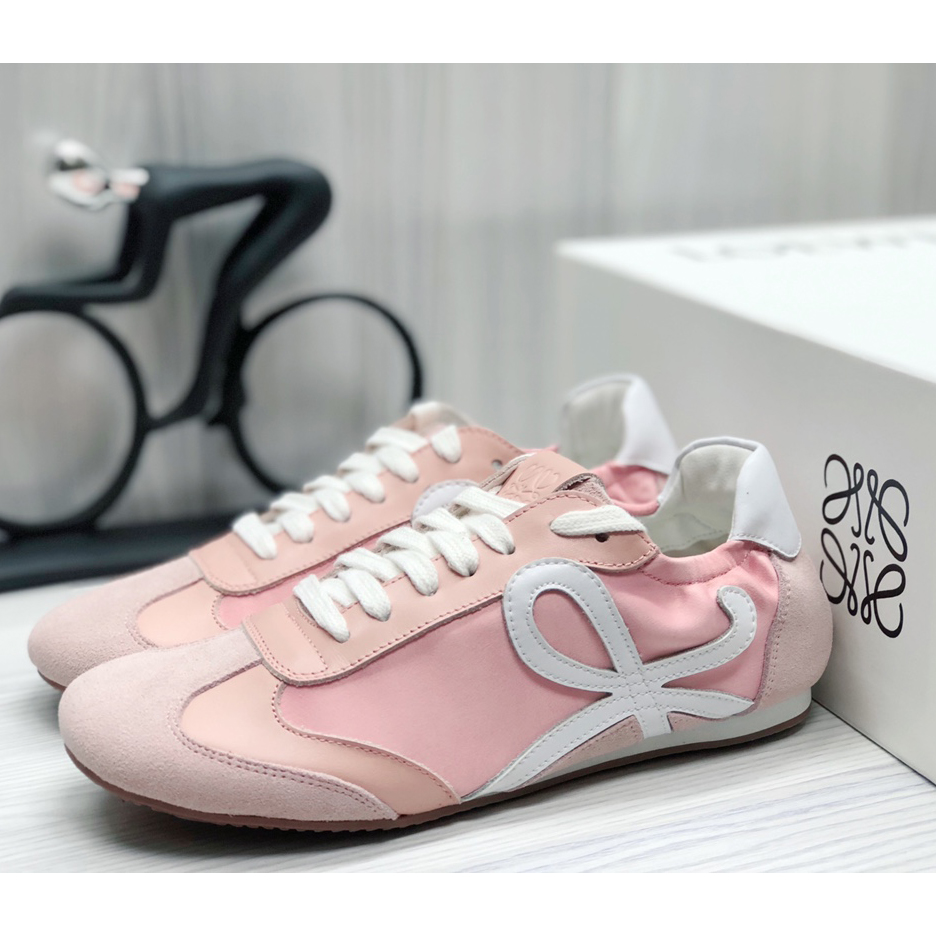 Loewe Ballet Runner In Nylon And Calfskin - PerfectKickZ