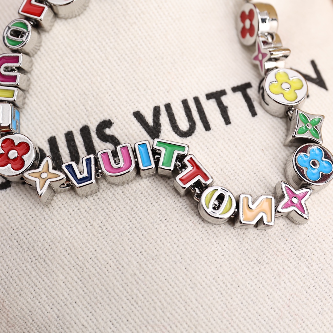 Louis Vuitton MP3282 Monogram Party Bracelet - PerfectKickZ