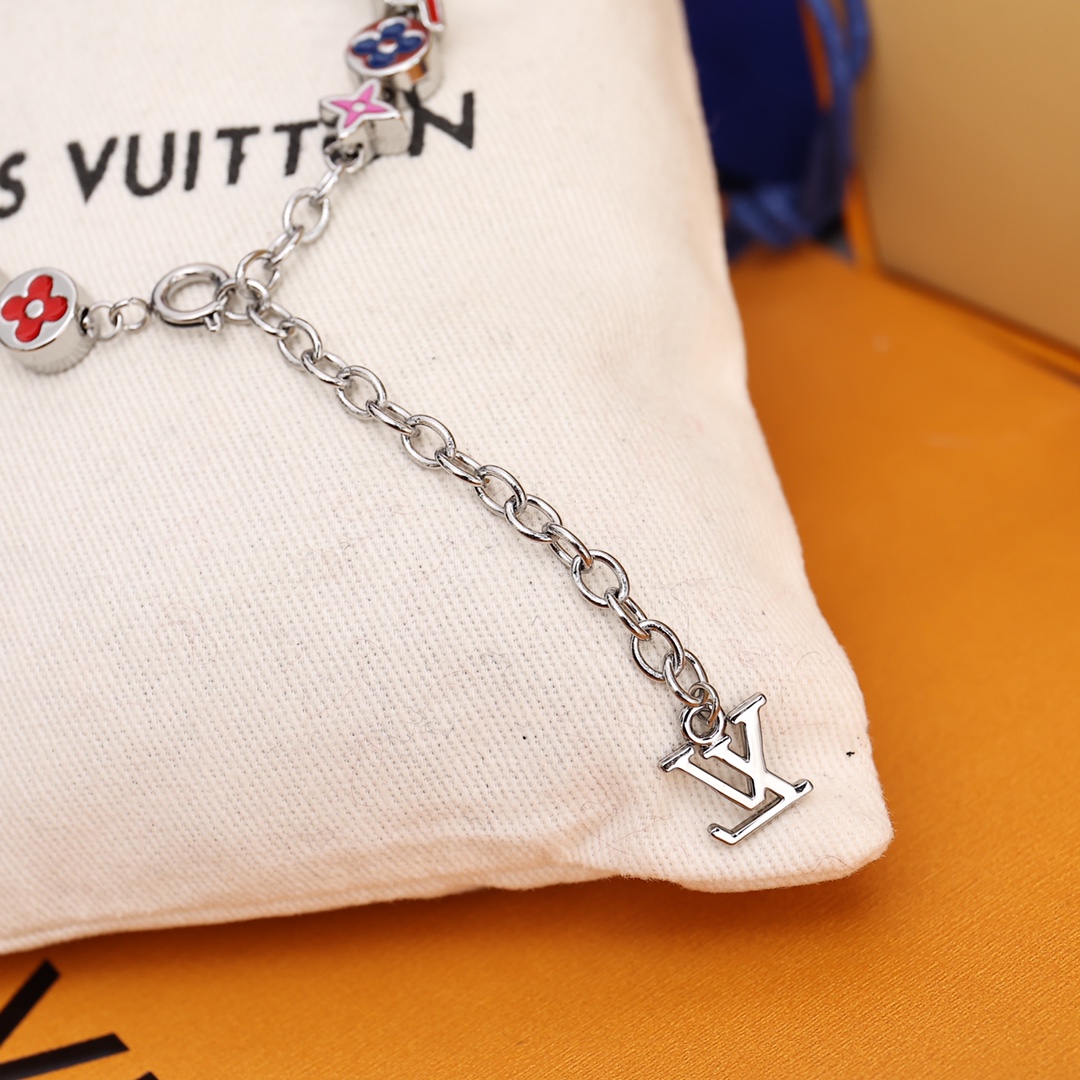 Louis Vuitton MP3282 Monogram Party Bracelet - PerfectKickZ