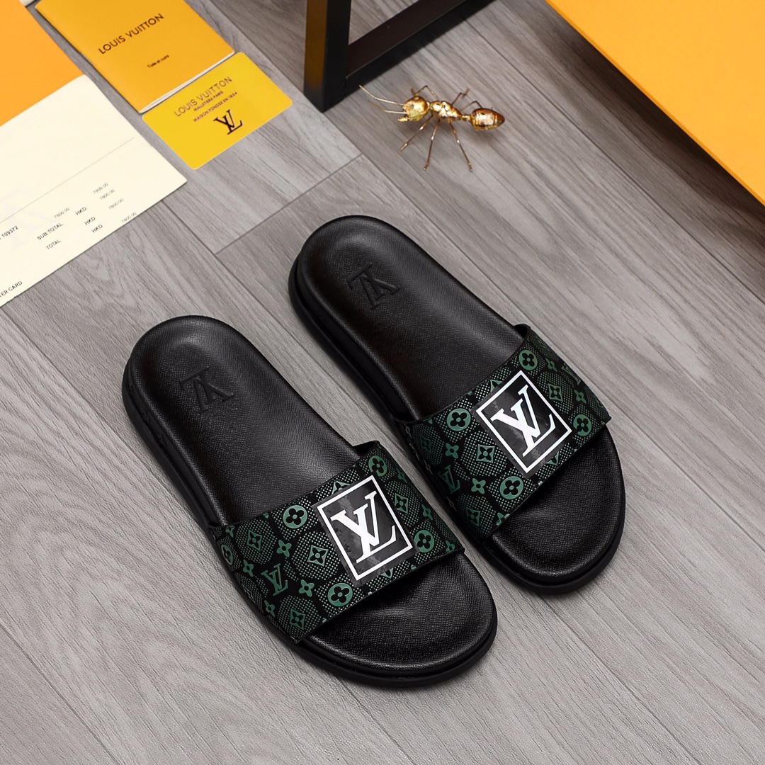 Louis Vuitton Monogram Slippers - PerfectKickZ