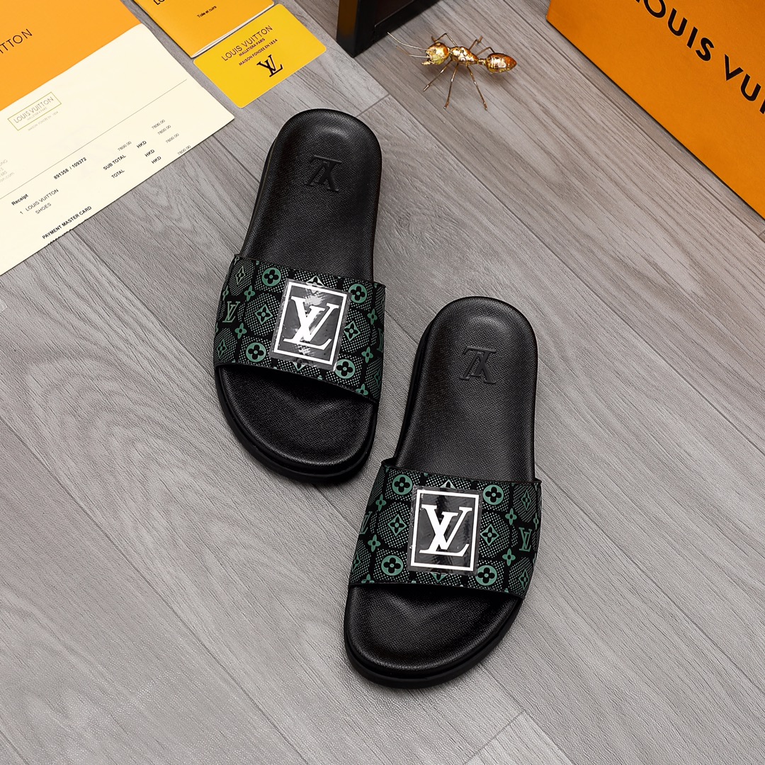 Louis Vuitton Monogram Slippers - PerfectKickZ
