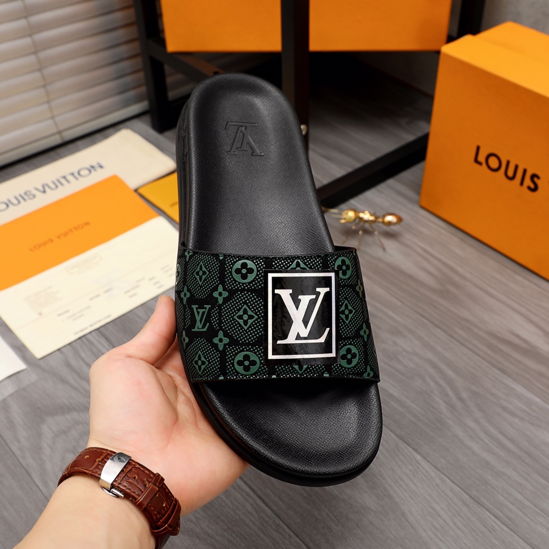 Louis Vuitton Monogram Slippers - PerfectKickZ