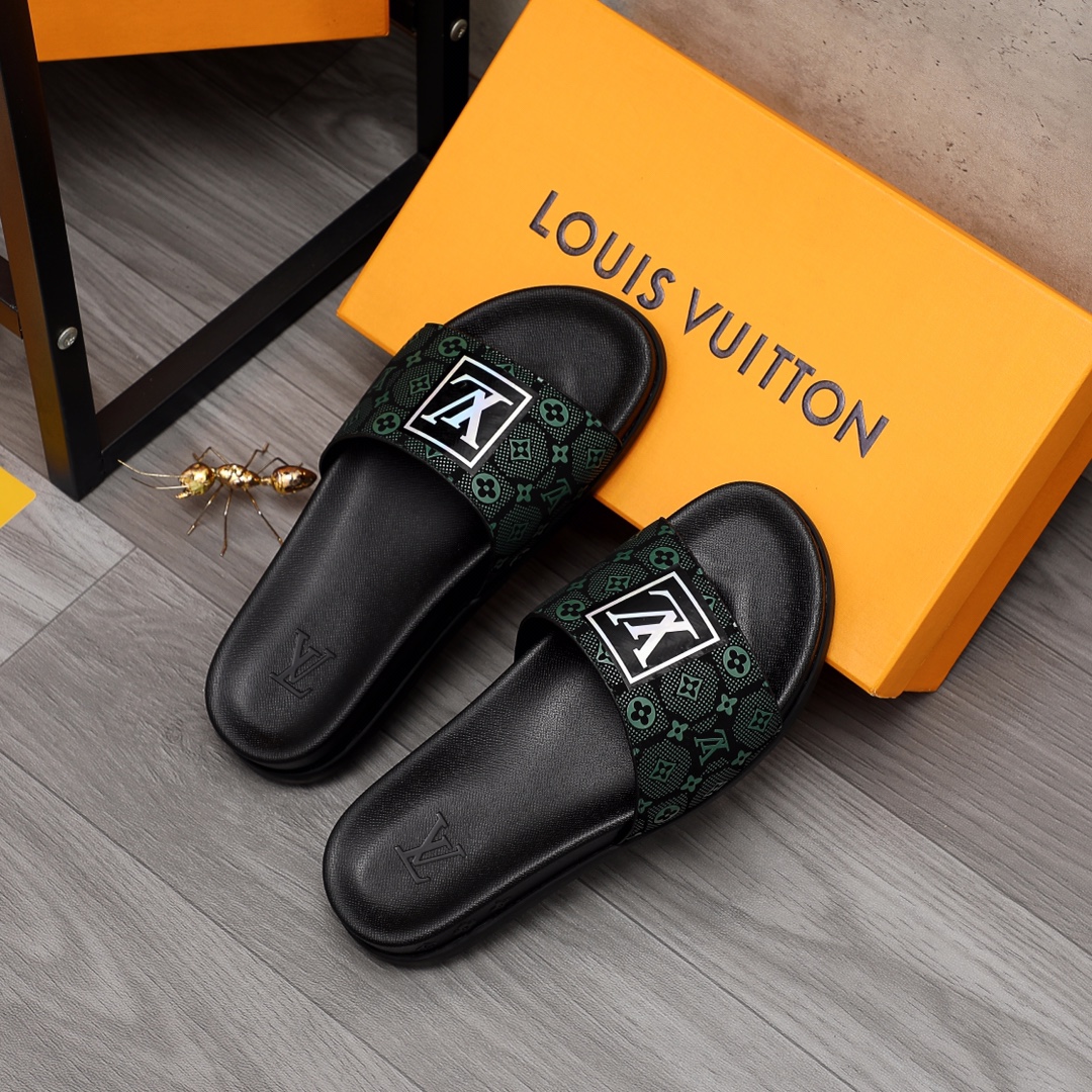 Louis Vuitton Monogram Slippers - PerfectKickZ
