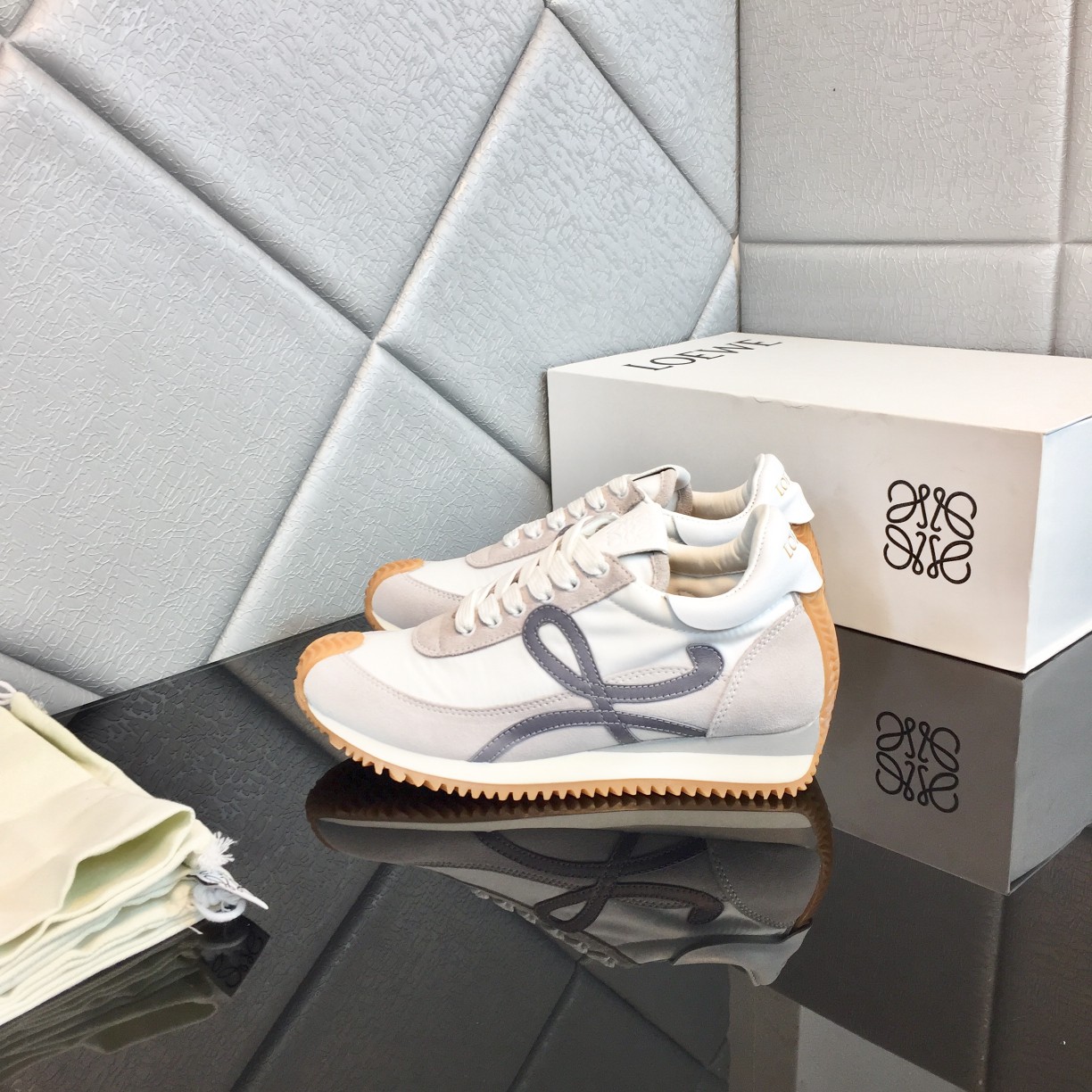 Loewe Flow Runner In Calfskin - PerfectKickZ