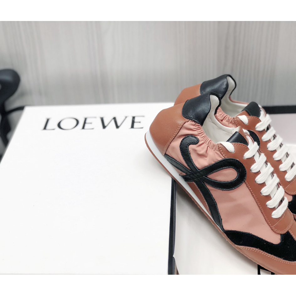 Loewe Ballet Runner In Nylon And Calfskin - PerfectKickZ