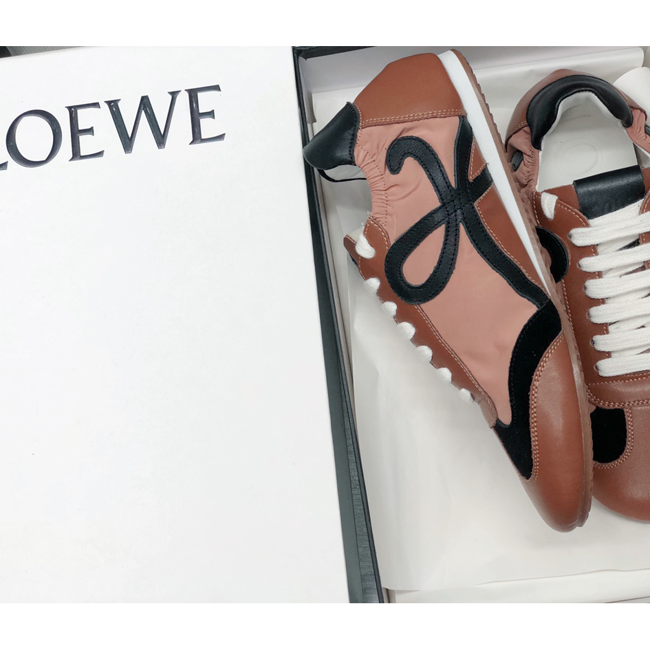 Loewe Ballet Runner In Nylon And Calfskin - PerfectKickZ