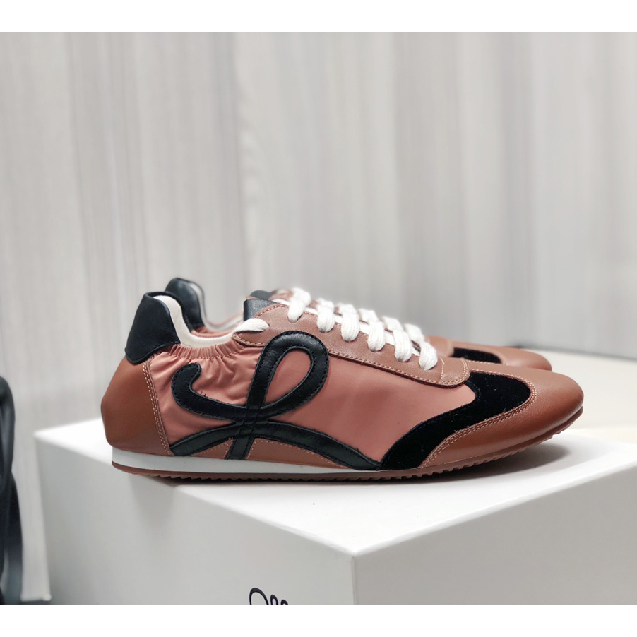 Loewe Ballet Runner In Nylon And Calfskin - PerfectKickZ