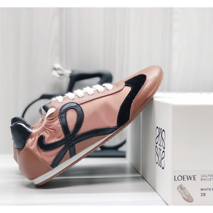 Loewe Ballet Runner In Nylon And Calfskin - PerfectKickZ