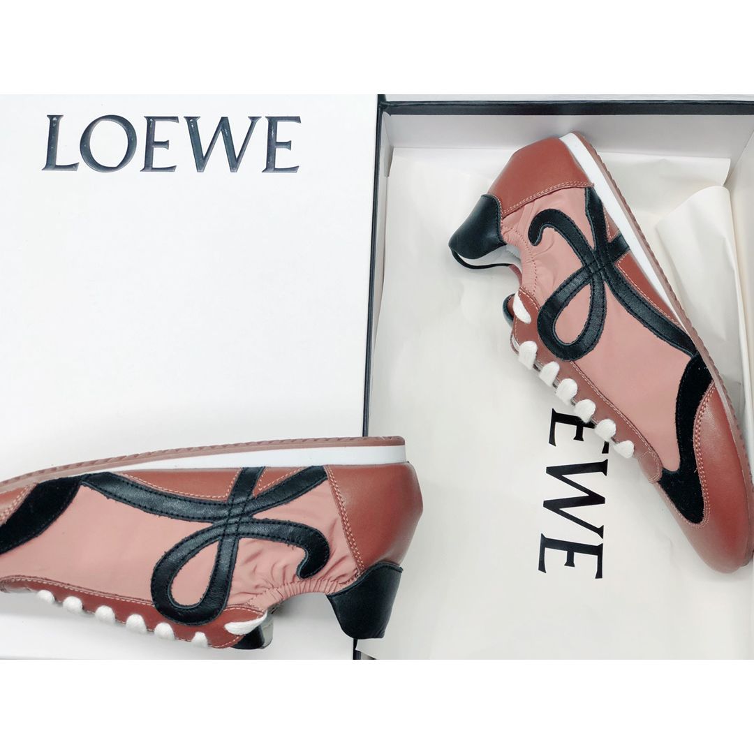 Loewe Ballet Runner In Nylon And Calfskin - PerfectKickZ