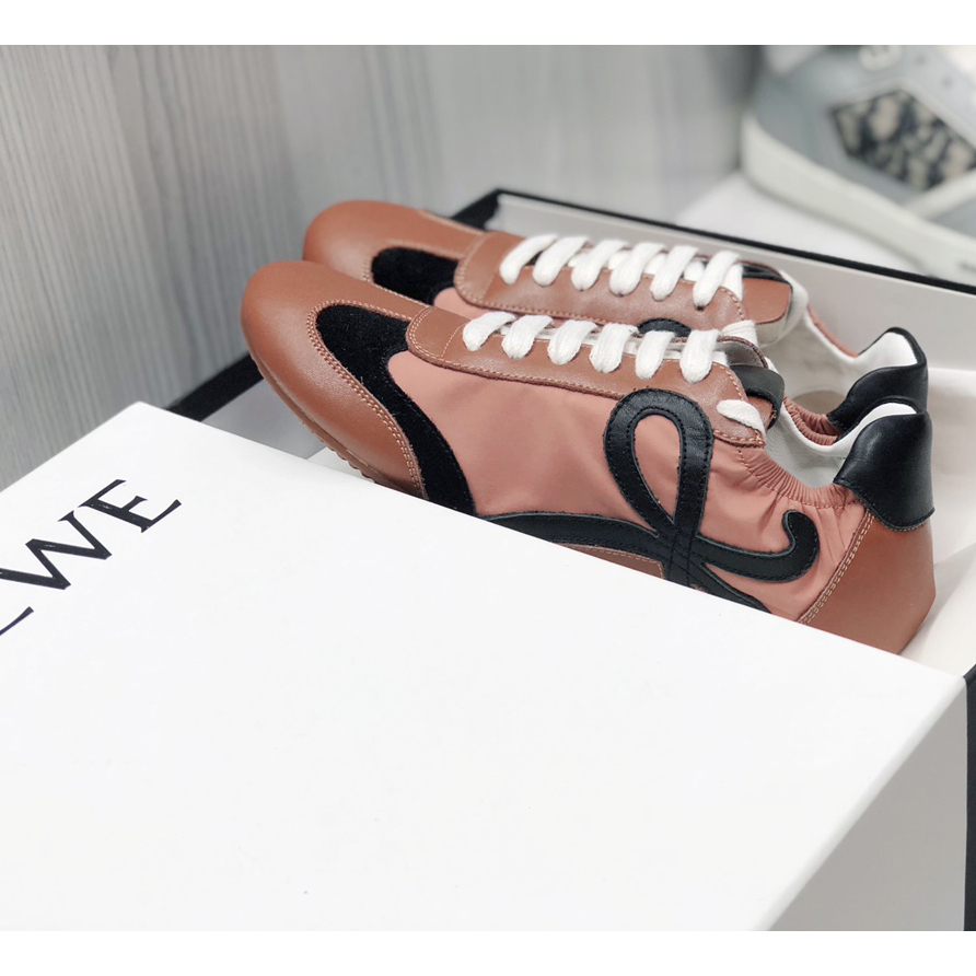 Loewe Ballet Runner In Nylon And Calfskin - PerfectKickZ