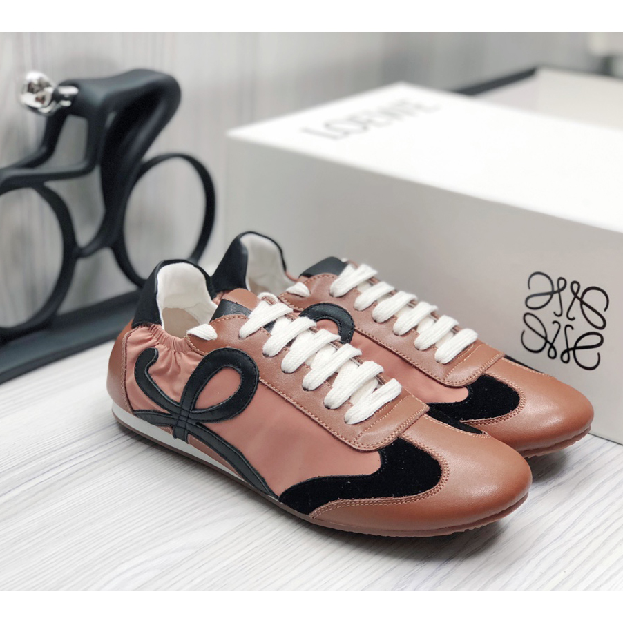 Loewe Ballet Runner In Nylon And Calfskin - PerfectKickZ