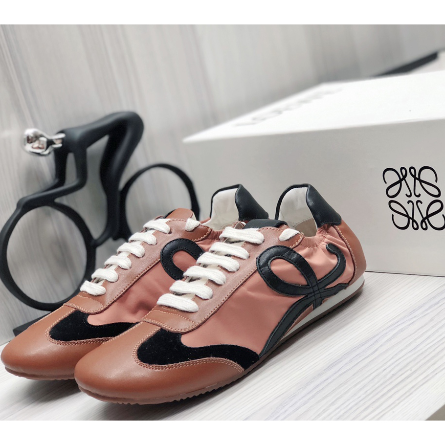 Loewe Ballet Runner In Nylon And Calfskin - PerfectKickZ