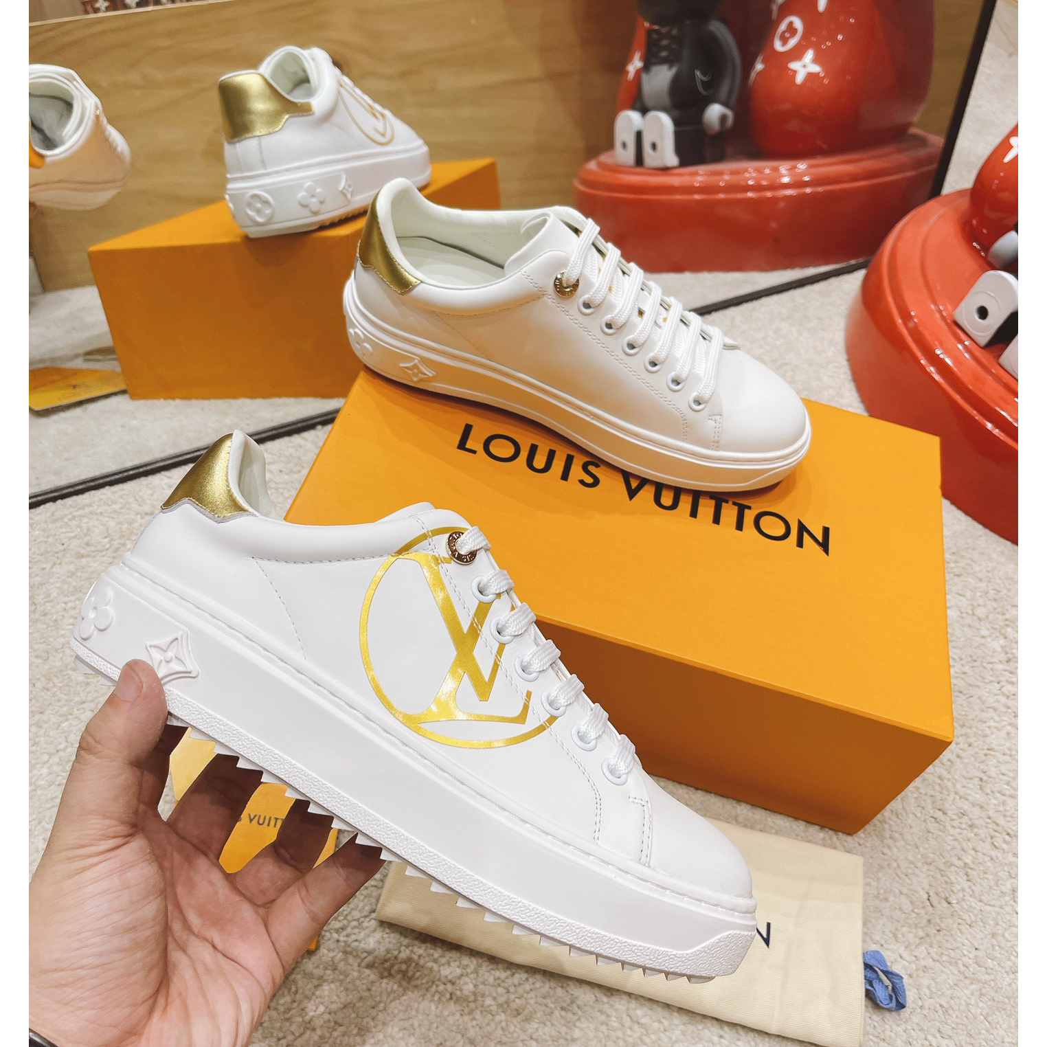 Louis Vuitton Time Out Sneaker  - PerfectKickZ