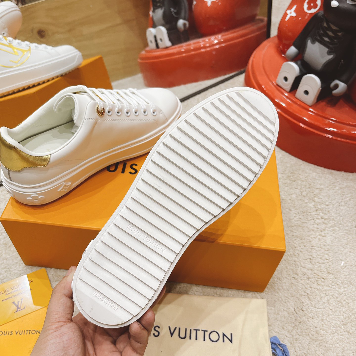 Louis Vuitton Time Out Sneaker  - PerfectKickZ