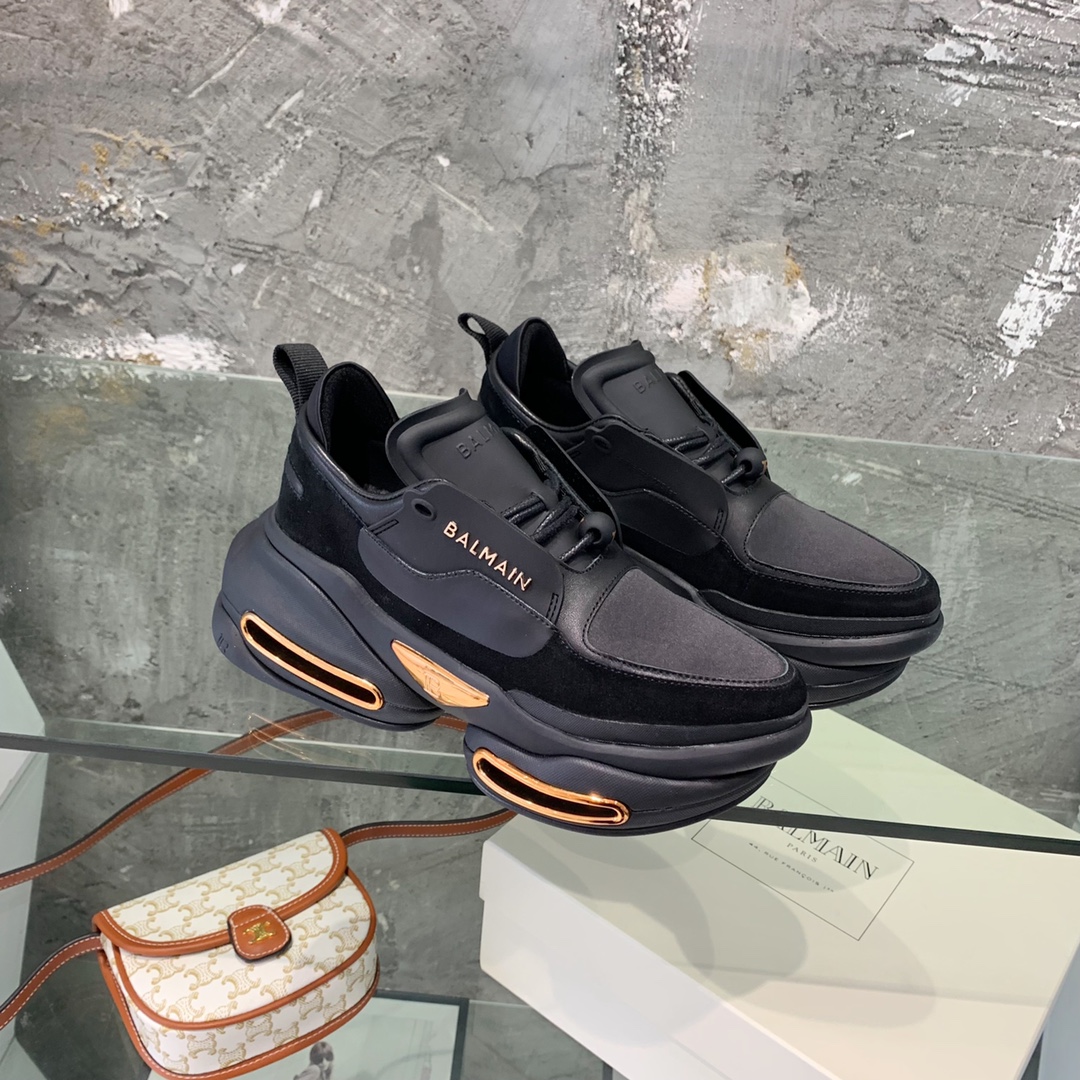 Balmain B-Bold Low-Top Sneakers - PerfectKickZ