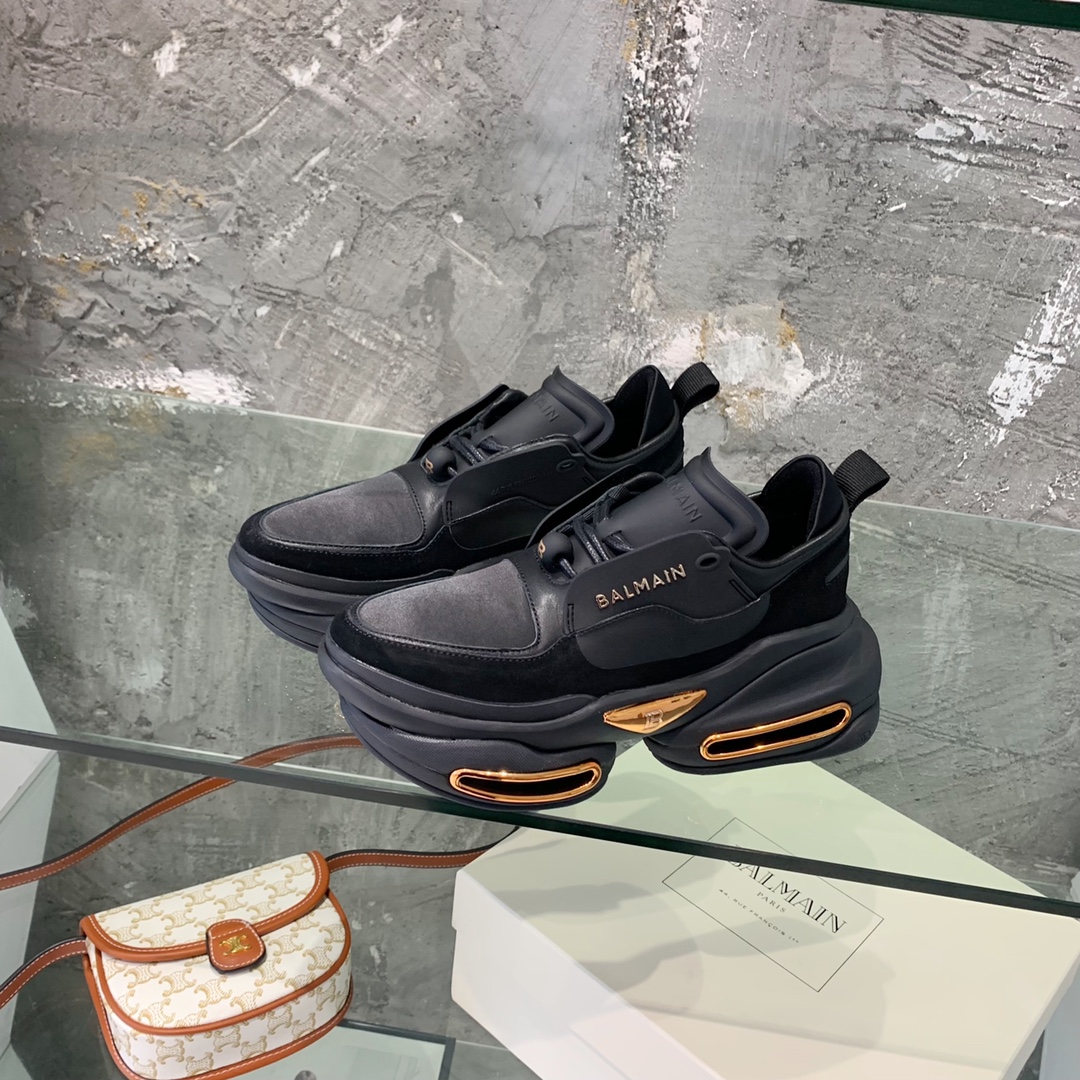 Balmain B-Bold Low-Top Sneakers - PerfectKickZ