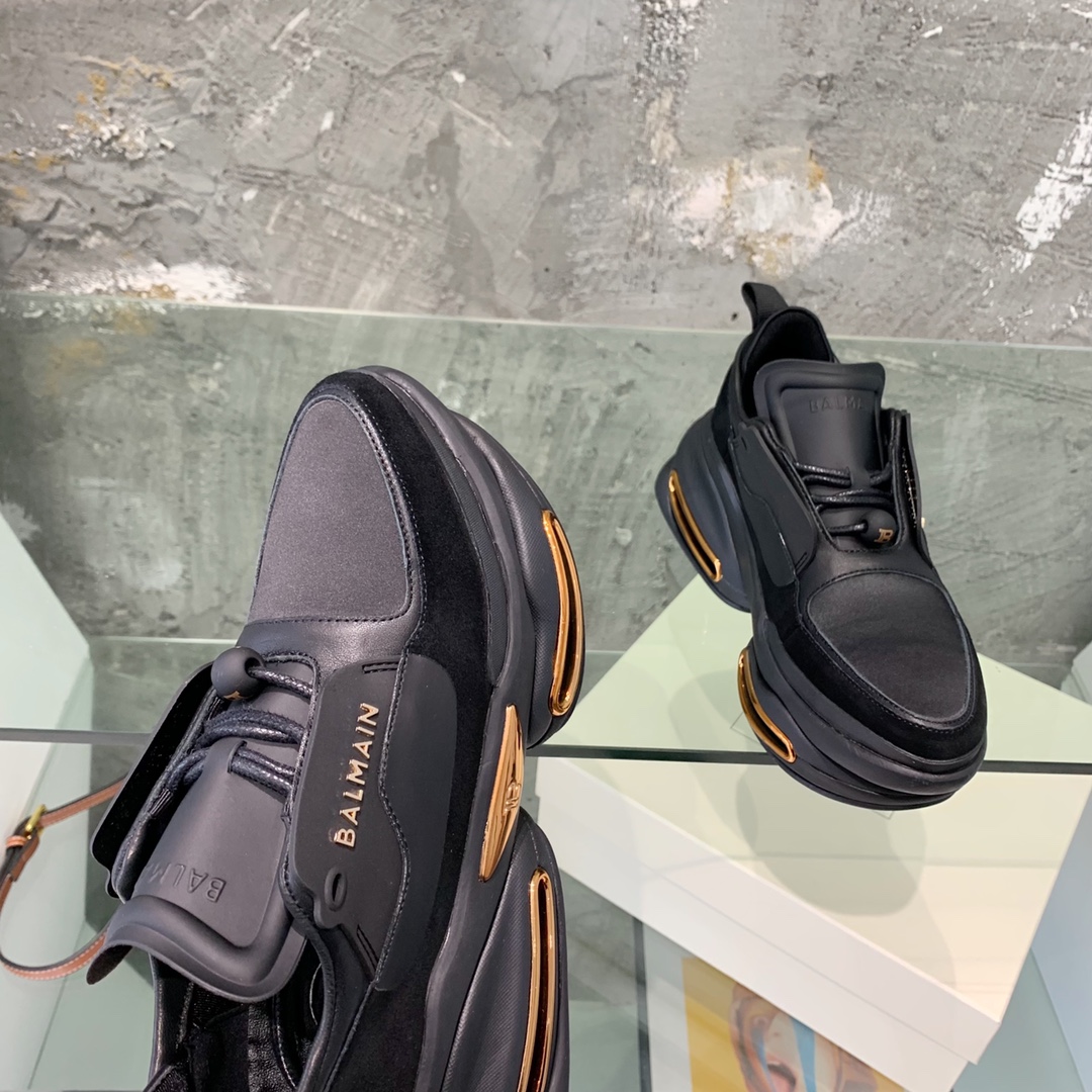 Balmain B-Bold Low-Top Sneakers - PerfectKickZ