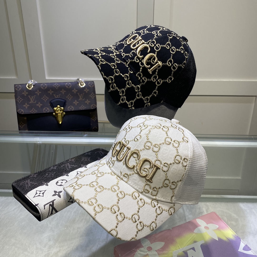 Gucci GG  Baseball Cap In Black - PerfectKickZ