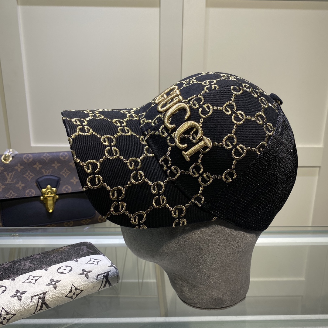 Gucci GG  Baseball Cap In Black - PerfectKickZ