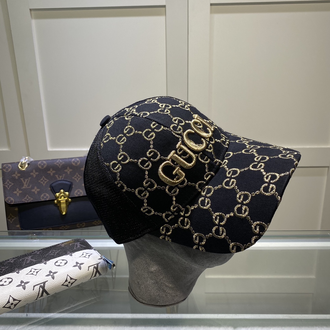 Gucci GG  Baseball Cap In Black - PerfectKickZ