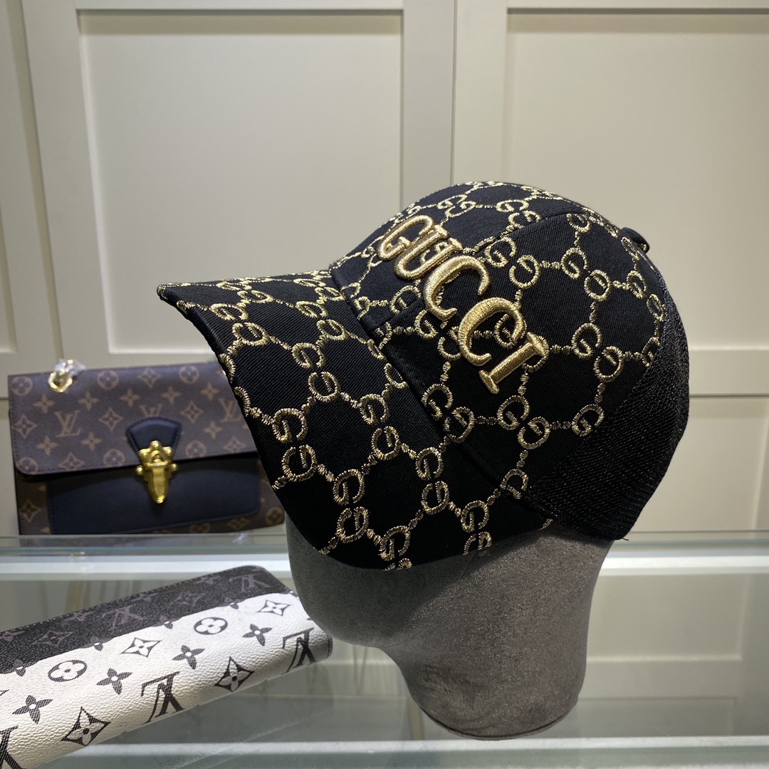 Gucci GG  Baseball Cap In Black - PerfectKickZ