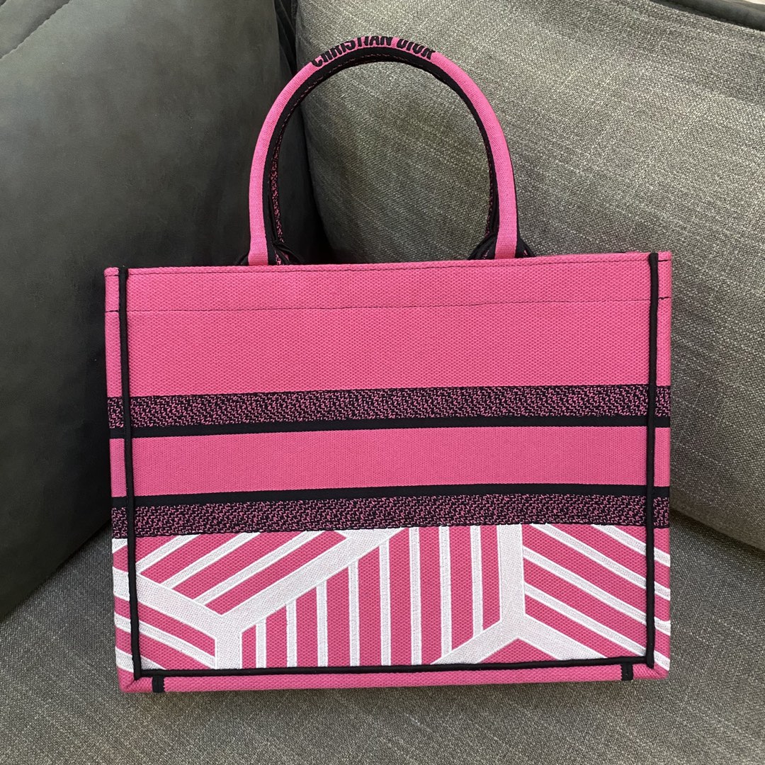 Dior Book Tote D-Jungle Pop（36.5*28*17.5cm） - PerfectKickZ