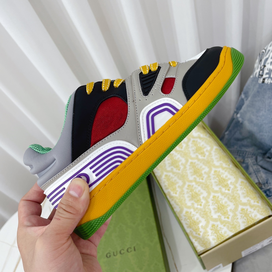 Gucci  Basket Sneaker With Lnterlocking G  - 