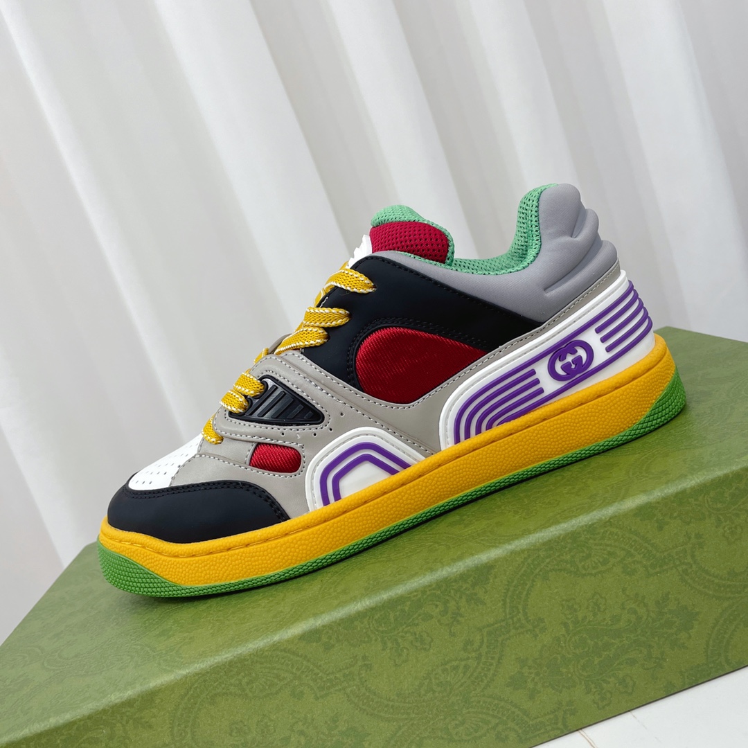 Gucci  Basket Sneaker With Lnterlocking G  - 