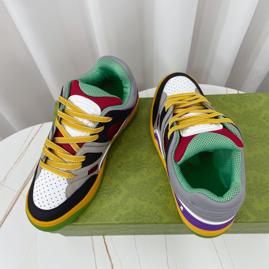 Gucci  Basket Sneaker With Lnterlocking G  - 