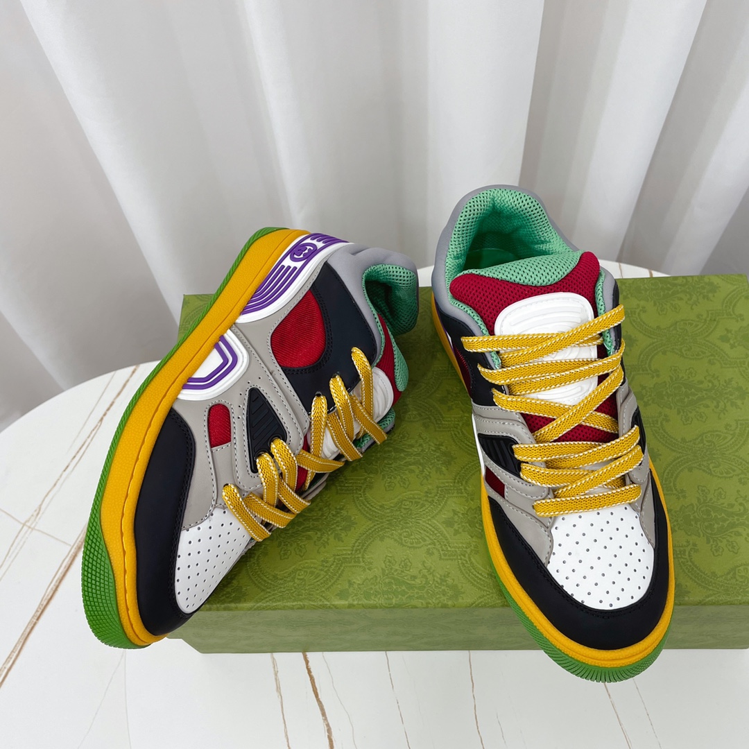 Gucci  Basket Sneaker With Lnterlocking G  - 