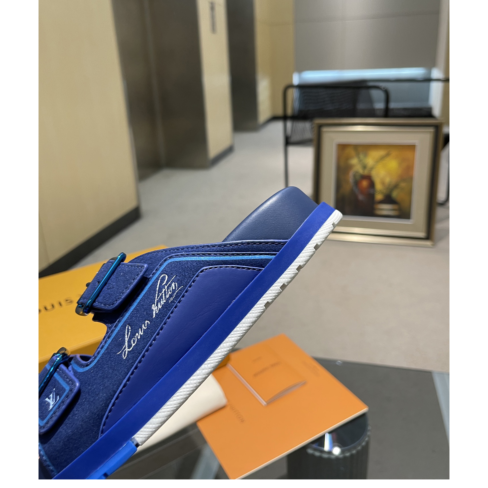 Louis Vuitton Men's Trainer Slippers - PerfectKickZ