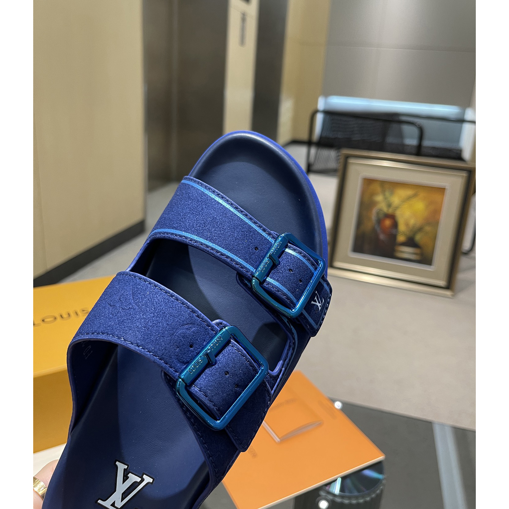 Louis Vuitton Men's Trainer Slippers - PerfectKickZ