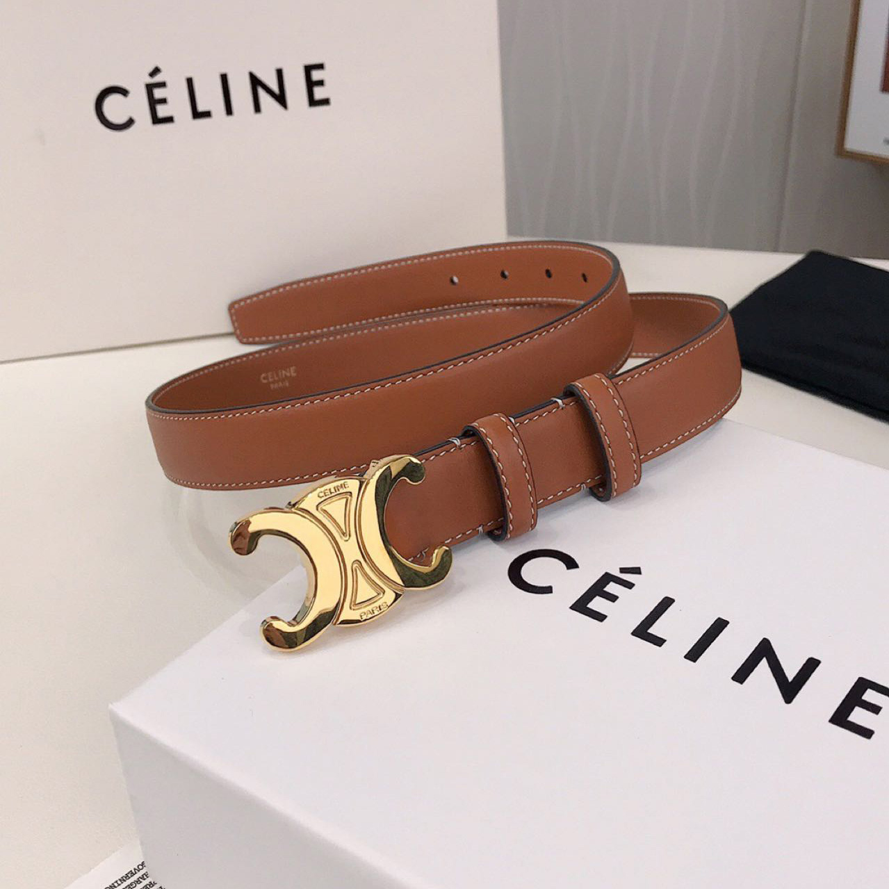 Celine Triomphe Belt - PerfectKickZ