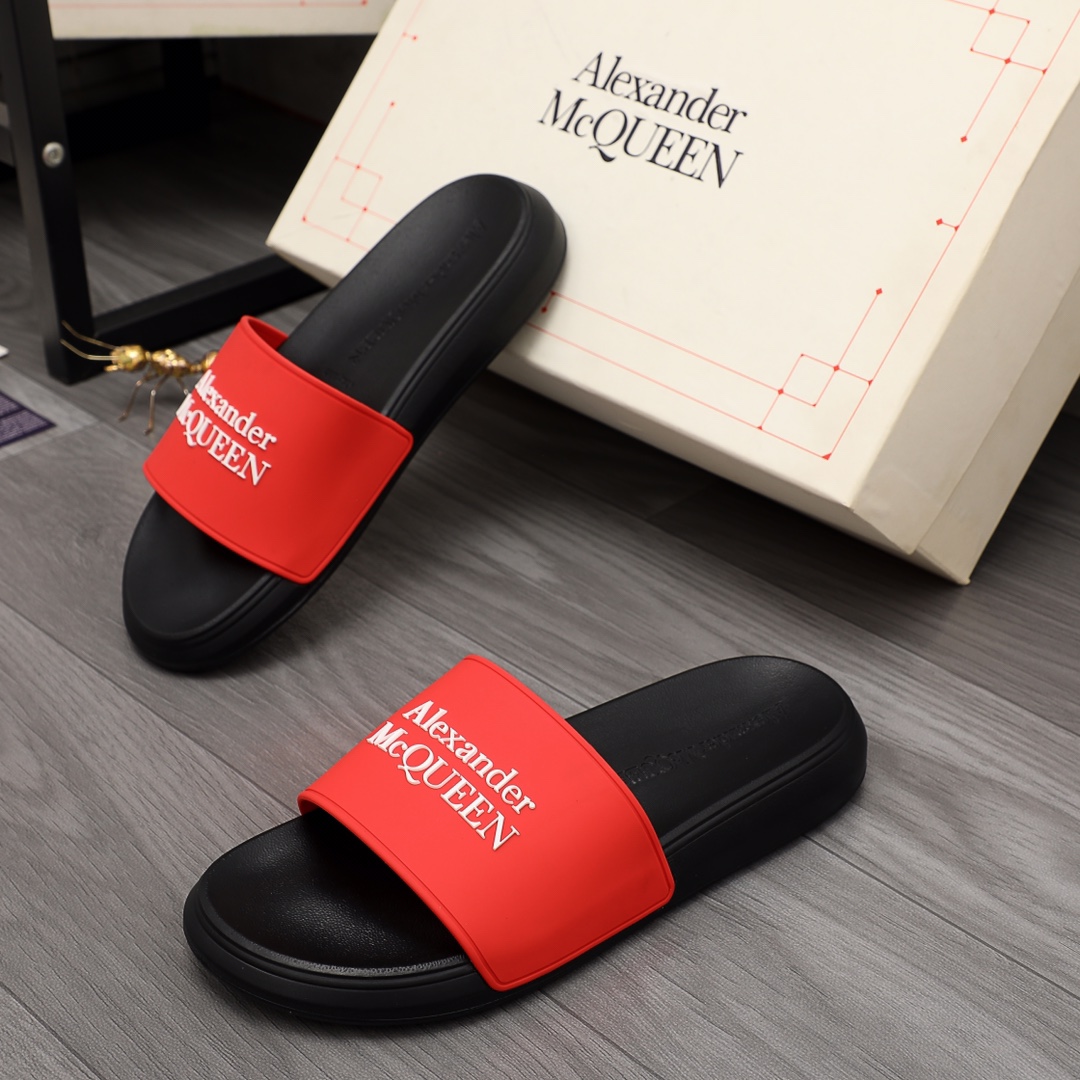 Alexander Mqueen Logo Slipper - PerfectKickZ