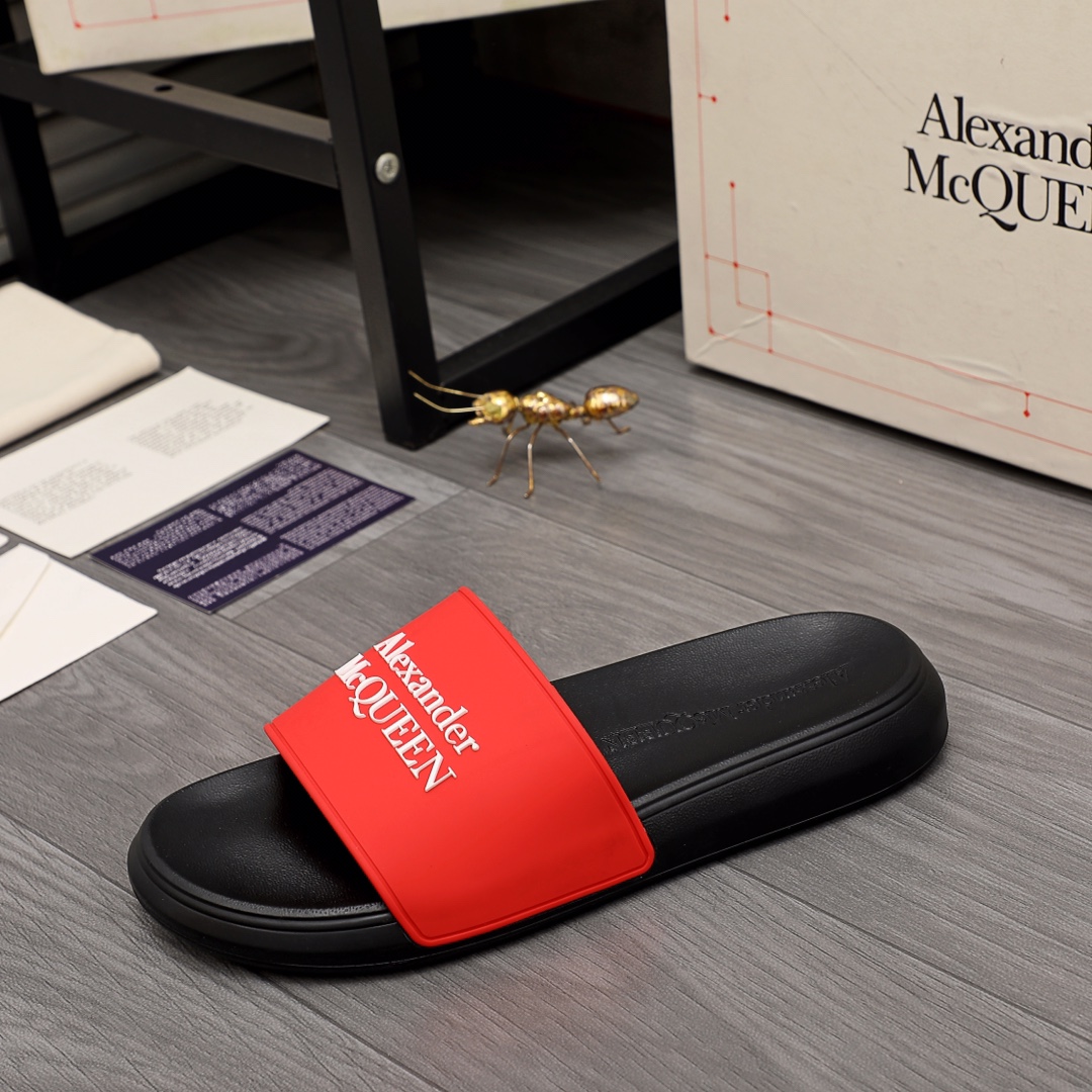 Alexander Mqueen Logo Slipper - PerfectKickZ