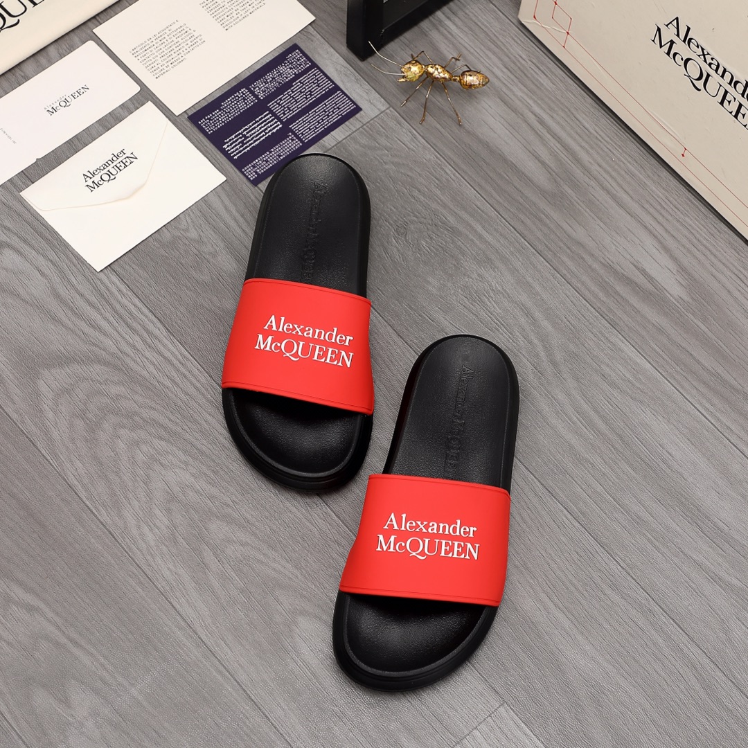 Alexander Mqueen Logo Slipper - PerfectKickZ