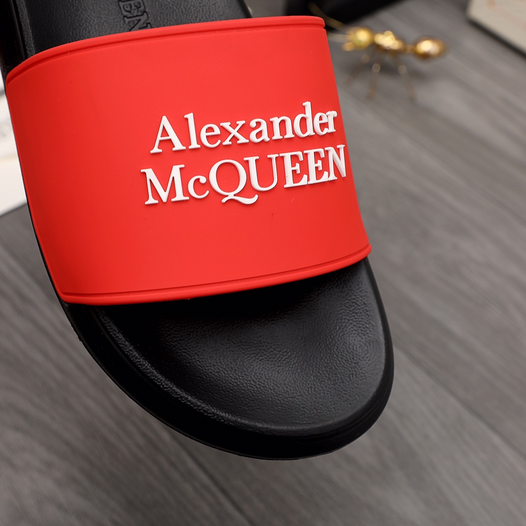 Alexander Mqueen Logo Slipper - PerfectKickZ