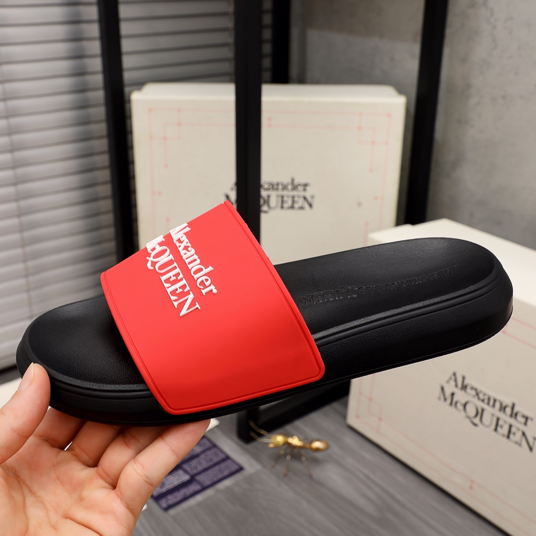 Alexander Mqueen Logo Slipper - PerfectKickZ