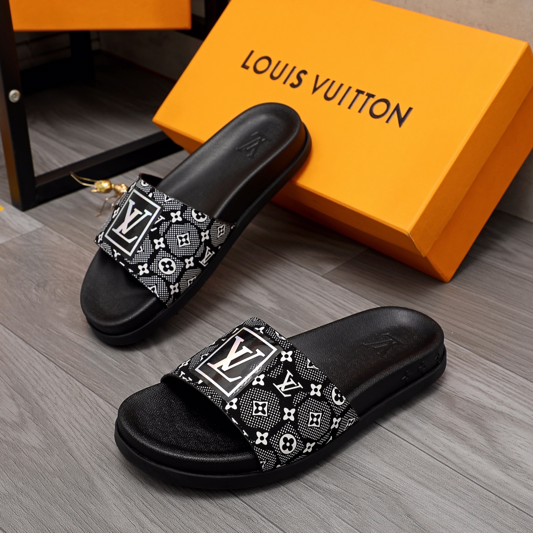 Louis Vuitton Monogram Slippers - PerfectKickZ