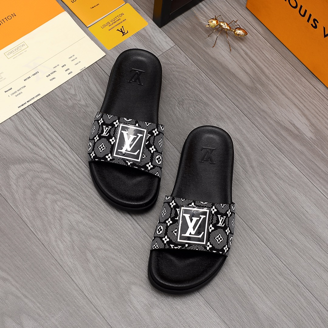Louis Vuitton Monogram Slippers - PerfectKickZ