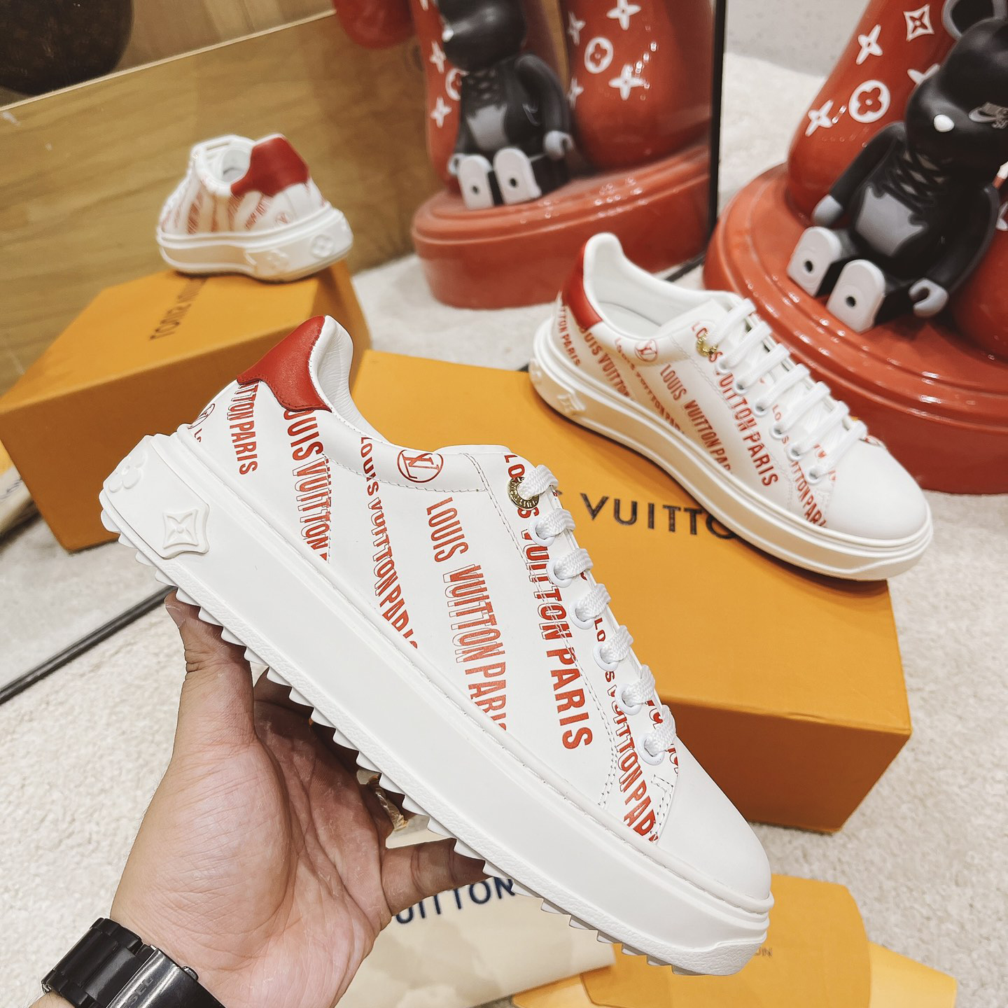 Louis Vuitton Time Out Sneaker  - PerfectKickZ