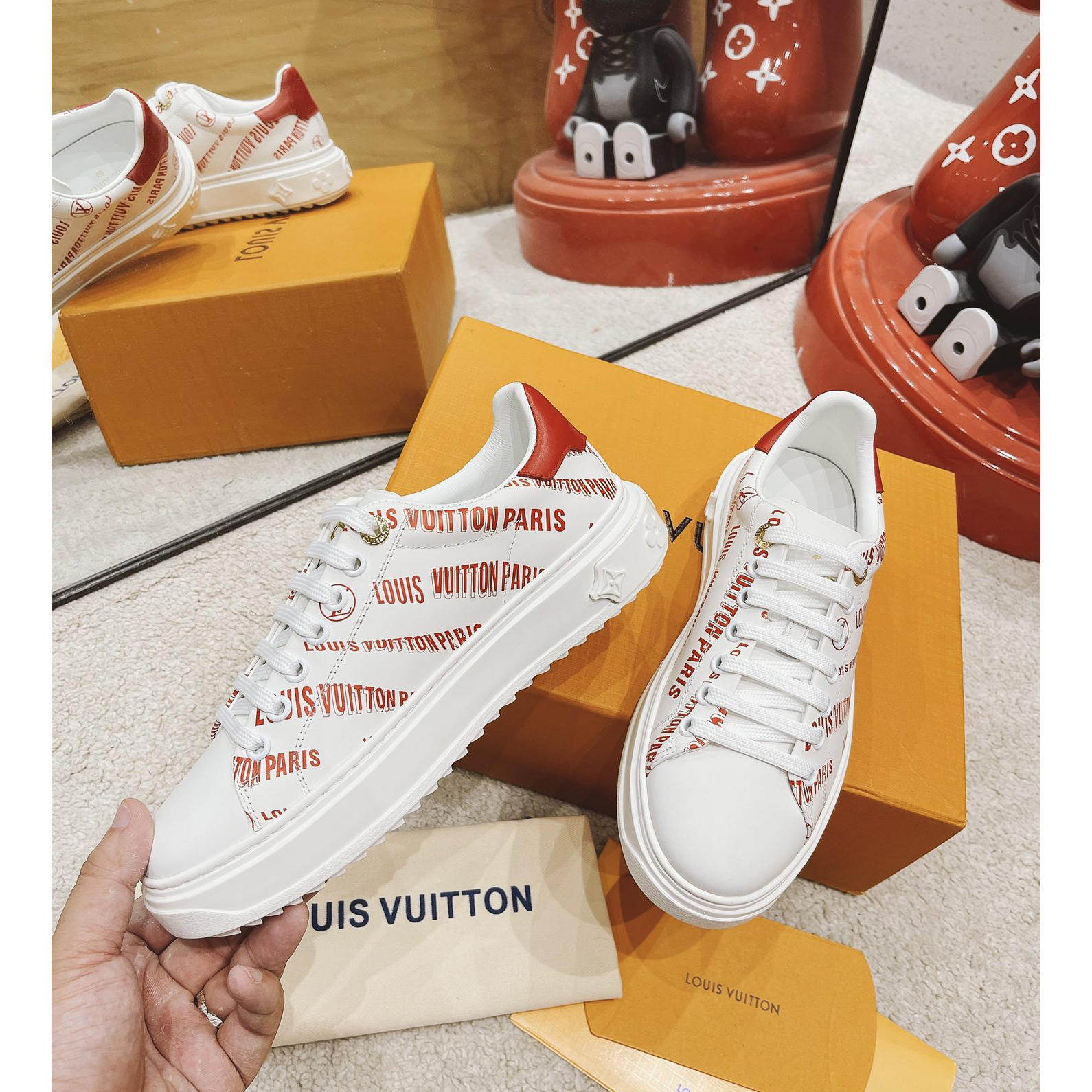 Louis Vuitton Time Out Sneaker  - PerfectKickZ