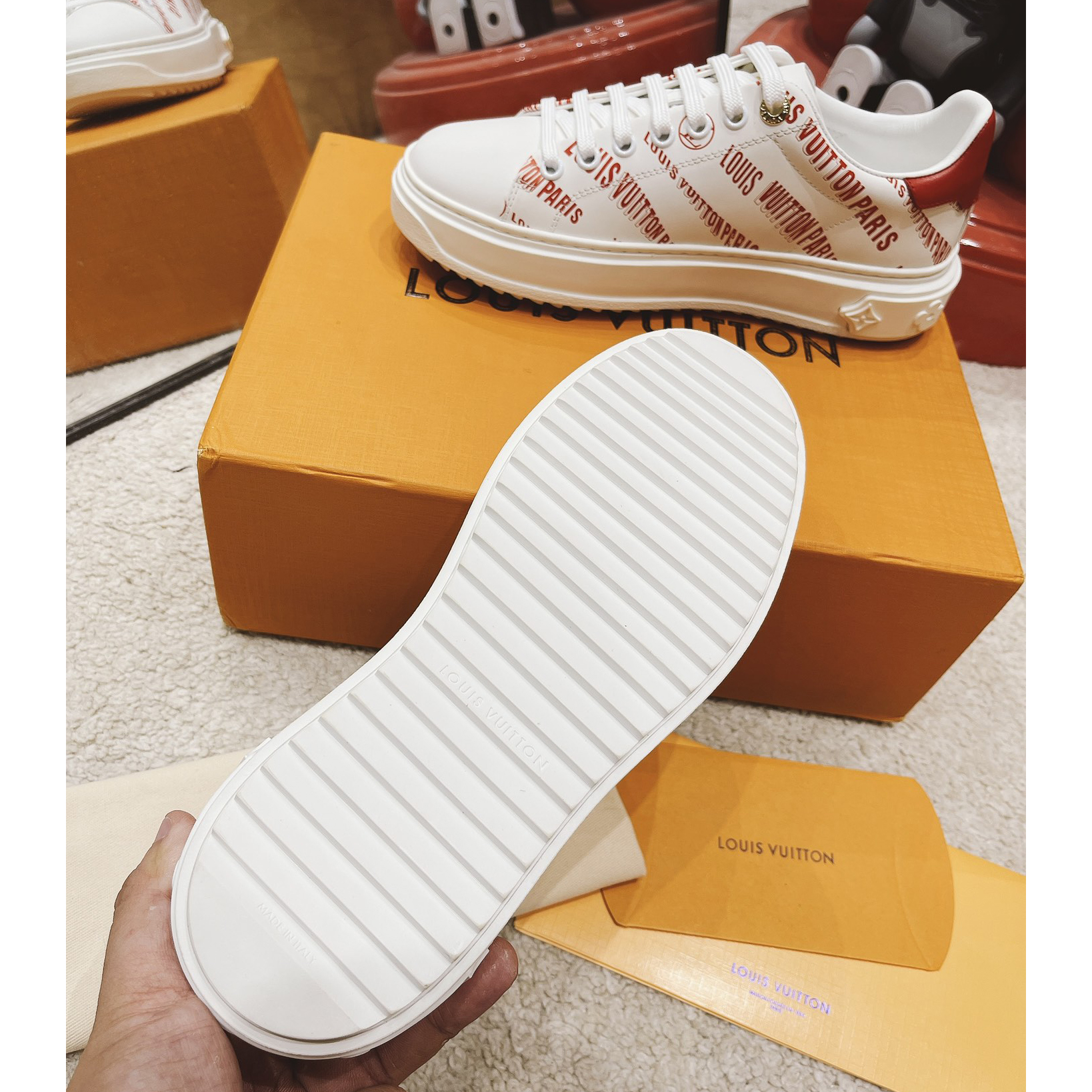 Louis Vuitton Time Out Sneaker  - PerfectKickZ