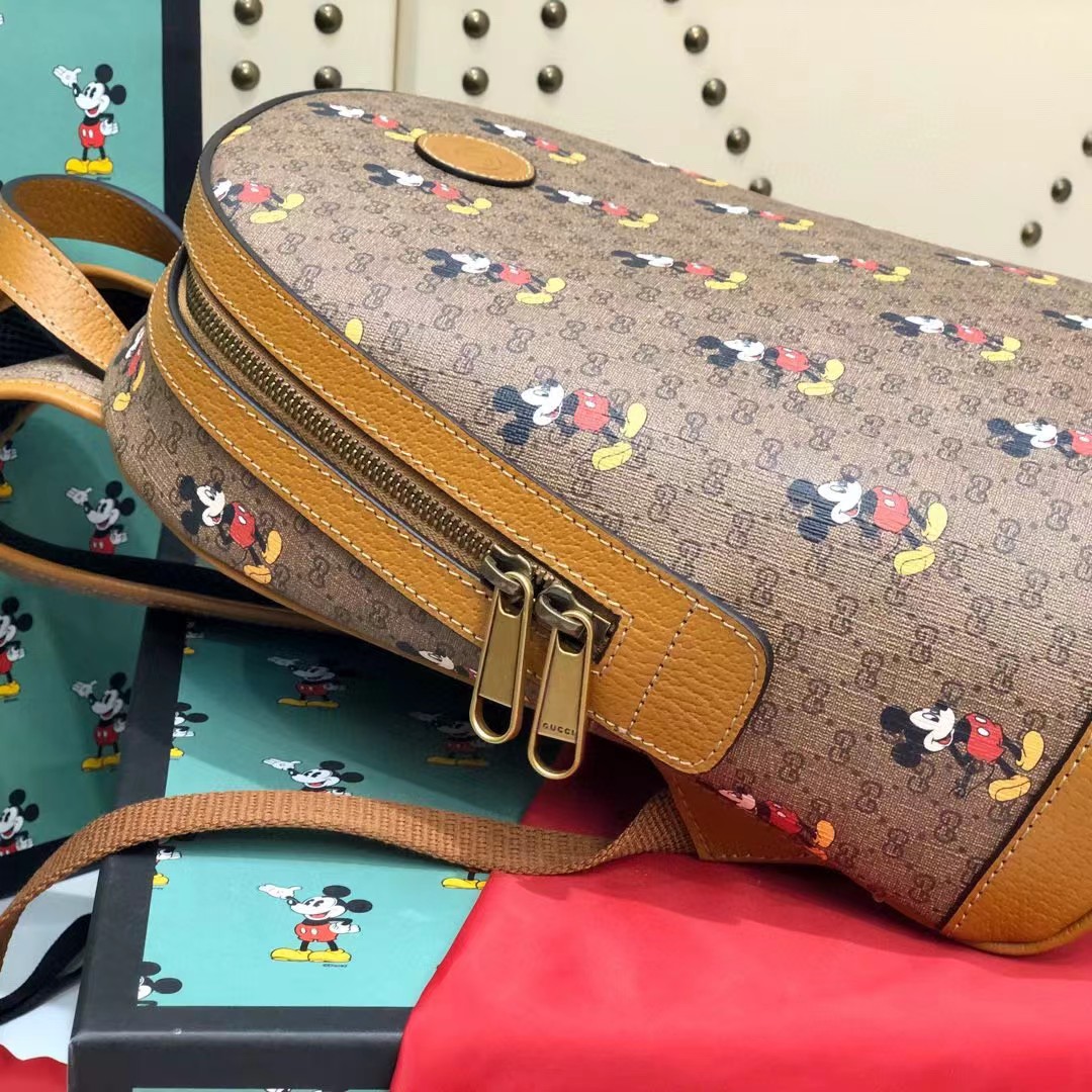 Gucci x Disney Mickey Mouse Medium Backpack（22-29-12CM） - PerfectKickZ